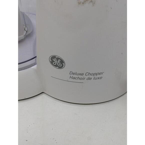 GE Deluxe Chopper 2 Speed 106848r Series 3 Cup Capacity - Picture 2 of 8